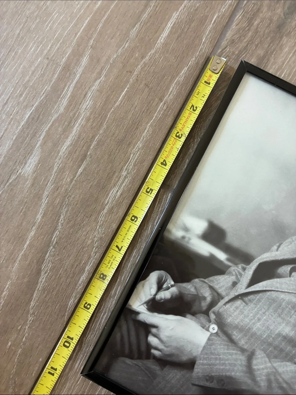 Black Photo Frame with Black Matte Finish - Home Office Wall Accent